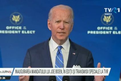 Inaugurarea mandatului lui Joe Biden, în ediții și transmisiuni speciale ale TVR de la Washington