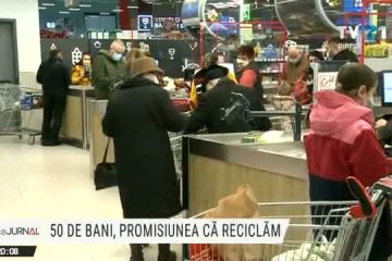 50 de bani, promisiunea că reciclăm. Garanția pe ambalaj se va aplica de anul viitor pentru plastic, aluminiu sau sticlă