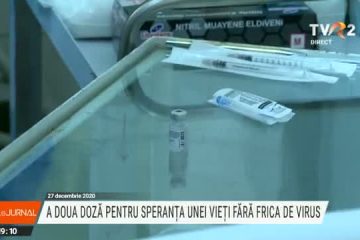 Asistenta Mihaela Anghel, primul român vaccinat împotriva SARS-CoV-2, a primit a doua doză de ser: „Mi-e dor să lucrez cum lucram înainte”