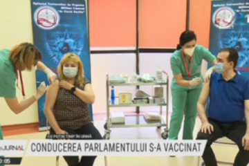 Preşedinţii Senatului şi Camerei Deputaţilor s-au imunizat. Orban: Vaccinarea reprezintă singura cale pentru a reveni la o viaţă normală. Dragu: În curând ne putem relua vieţile, putem să ne îmbrăţişăm