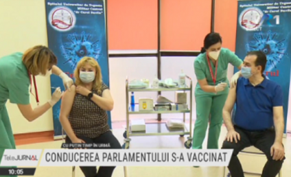 Preşedinţii Senatului şi Camerei Deputaţilor s-au imunizat. Orban: Vaccinarea reprezintă singura cale pentru a reveni la o viaţă normală. Dragu: În curând ne putem relua vieţile, putem să ne îmbrăţişăm