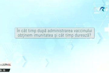VACCINARE COVID-19. La cât timp după administrarea vaccinului se obţine imunitatea şi cât durează?