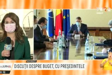 Ședinţă de lucru a președintelui Klaus Iohannis cu premierul, ministrul Finanţelor și ministrul Fondurilor Europene