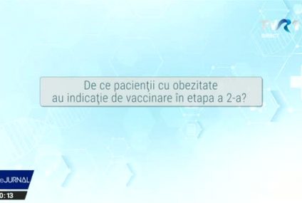 VACCINARE COVID-19. De ce este indicat ca pacienţii cu obezitate să se vaccineze în etapa a doua?