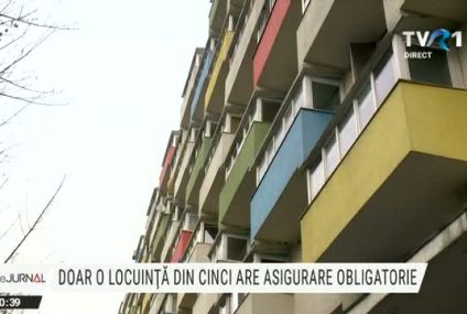 În România, doar o locuinţă din cinci are asigurare obligatorie împotriva dezastrelor naturale