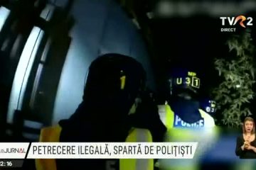 Petrecere ilegală cu 300 de participanți, spartă de poliția din Londra