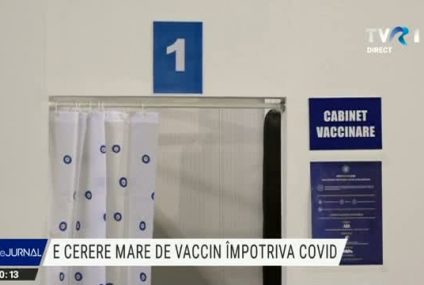 Cereri mari din partea populației la centrele de vaccinare din țară. Sute de doze de vaccin au fost irosite la Cluj