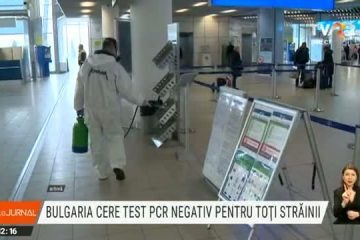 Test COVID obligatoriu la intrarea în Bulgaria. Măsura intră în vigoare de vineri