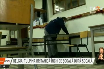 Varianta britanică a coronavirusului închide școală după școală în Belgia. În Bulgaria sunt testați toți profesorii