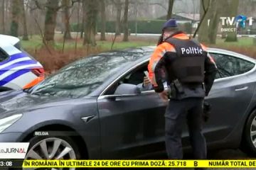 Controale severe la frontierele belgiene. Doar cei cu serviciul în țările vecine sunt lăsați să treacă