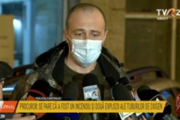 Procuror, despre incendiul de la Spitalul Matei Balș: Este posibil să fi fost două explozii ale unor tuburi de oxigen, după izbucnirea incendiului. Nu excludem nicio ipoteză