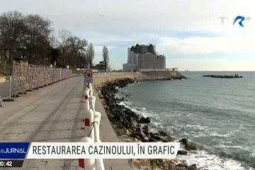 Lucrările de restaurare și conservare a Cazinoului din Constanţa sunt în grafic