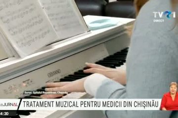 Cu o melodie treci mai uşor peste o maladie | Concerte de muzică clasică dedicate medicilor aflați în linia întâi la Spitalului Clinic Republican „Timofei Moșneaga” din Chişinău