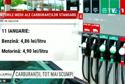 Prețurile carburanților au urcat la aproape același nivel de dinainte de izbucnirea pandemiei