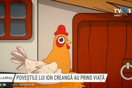 Poveștile lui Ion Creangă, transformate în desene animate în limbile română, rusă şi engleză de o casă de producție de la Chișinău