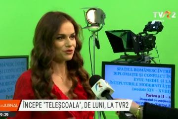 Începe noul sezon al emisiunii “Teleșcoala”, la TVR 2. Profesorii au la dispoziție tehnologii moderne