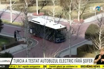 România, singura țară din Europa care a comandat autobuzul electric fără șofer, produs în Turcia