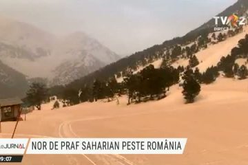 Nor de praf saharian peste România