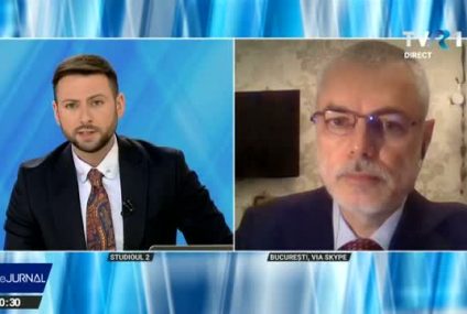 Dr. Mihai Craiu, la TVR:  Școala va avea la fel de multe cazuri de infectare câte are și comunitatea. Totul depinde de cum respectă adulții regulile