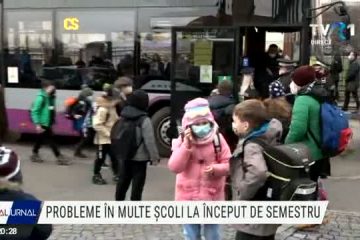 Probleme în multe școli la început de semestru. Scenariile pot fi modificate în funcție de creșterea sau scăderea ratei de infectare