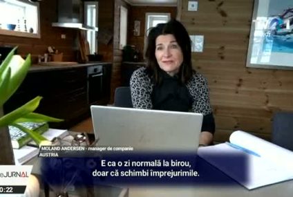 Telemunca, din casele de vacanță sau din vagoane de tren