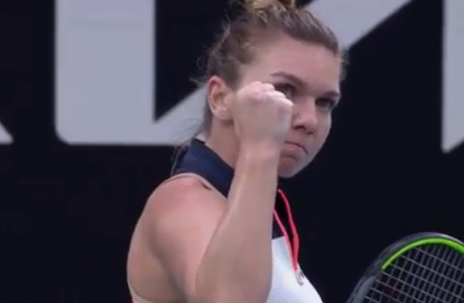 Simona Halep a câștigat la pas în primul tur la Australian Open