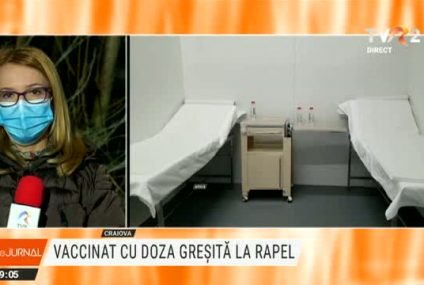 Greșeală la vaccinare: O persoană din Gorj a primit la rapel un vaccin Moderna, în loc de Pfizer, după ce a intrat într-un cabinet greșit. Dosar penal pentru neglijență în serviciu