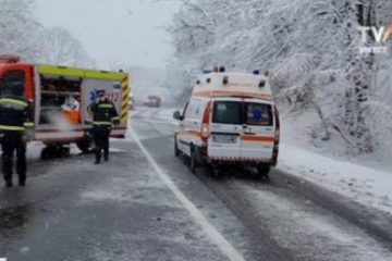 Vaslui: Accident soldat cu cinci victime, dintre care două în stare critică; a fost activat Planul Roşu