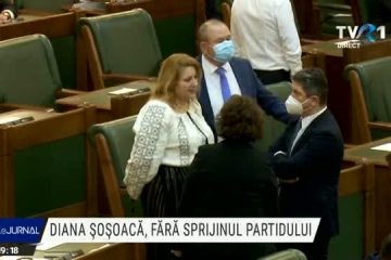 Diana Șoșoacă, fără sprijinul partidului AUR