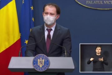 Premierul Cîţu: Am fost felicitaţi la Bruxelles pentru cum am pregătit campania de vaccinare