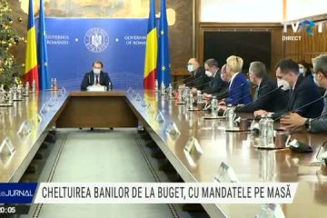 Premierul Florin Cîțu: Cheltuirea banilor de la buget se face cu mandatele miniștrilor pe masă