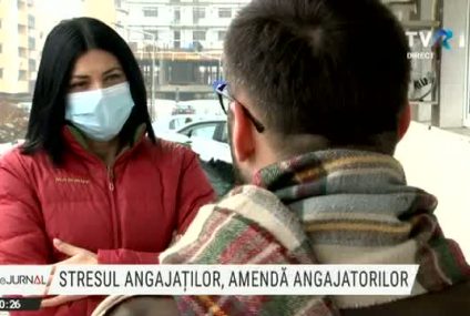 Angajatorii pot fi amendați dacă angajații sunt stresați, epuizați fizic și psihic