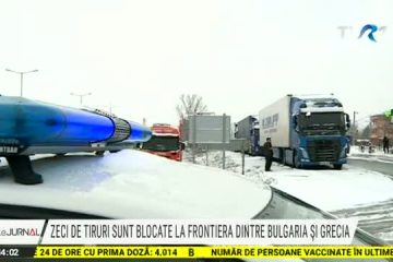 Tiruri blocate la granița dintre Bulgaria și Grecia. S-au format cozi de cel puțin 8 km