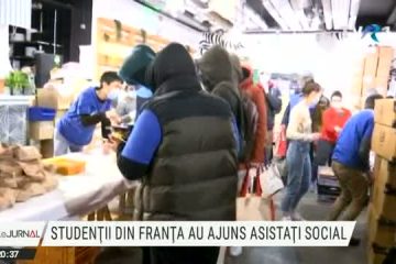 Franța: Studenții au ajuns asistați social