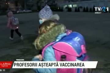 Profesorii așteaptă vaccinarea. Mulți dascăli din județul Timiș nu au reușit să își facă programarea pe platforma de vaccinare