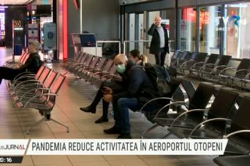 Pandemia reduce activitatea în Aeroportul Otopeni. Unii angajați Tarom intră în șomaj tehnic