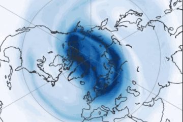 Ninsori abundente sau temperaturi pozitive record, provocate de anomalii ale vortexului polar