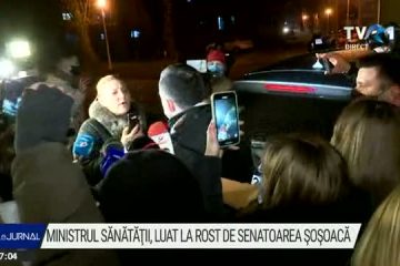 Ministrul Sănătății, luat la rost de Diana Şoşoacă. Senatoarea și-a făcut apariția la Institutul Marius Nasta