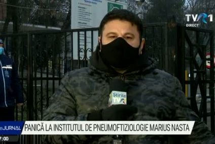 Alertă de incendiu la Institutul „Marius Nasta”, la o unitate mobilă de terapie intensivă. În interior erau 7 pacienți. Nimeni nu a fost rănit. Mobilizare de amploare a pompierilor