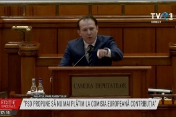 Florin Cîțu, în Parlament: Avem un buget echilibrat, credibil, construit în jurul investițiilor. Marcel Ciolacu: Dvs nu vreți nicio reformă, pentru că nu aveți nicio viziune