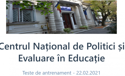 Au fost publicate teste de ‘antrenament’ pentru Bacalaureat şi Evaluarea Naţională