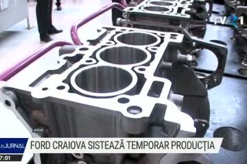 Ford oprește de vineri producția la uzina din Craiova din cauza crizei de pe piața semiconductorilor