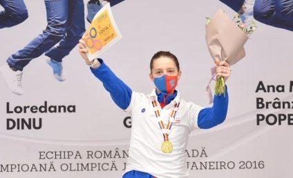 Ana-Maria Popescu (ex-Brânză) a câştigat un nou titlu naţional la spadă