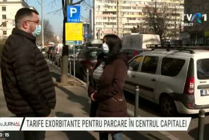 Tarife majorate pentru parcare în centrul Capitalei