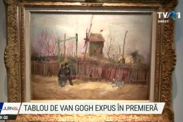 “Scenă pe o strada din Montmartre”, pictură de Van Gogh văzută doar în cataloage, expusă pentru prima oară