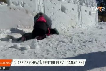 Canada: Clase din gheață pentru elevi