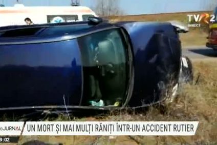 Grav accident rutier în Caracal. O persoană a murit și două au fost tranate la spital