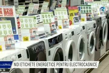 Electrocasnicele au de astăzi etichete energetice noi