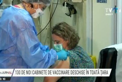 130 de noi cabinete de vaccinare deschise în toată țara. Din 15 martie se deschide lista de așteptare pentru etapa a treia. Medicii spun că trebuie accelerate imunizările, pentru ca valul trei al pandemiei să nu facă ravagii