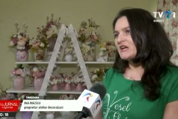 Aranjamente florale pentru doamne. Banii strânși, donați pentru un proiect ce vizează educația copiilor